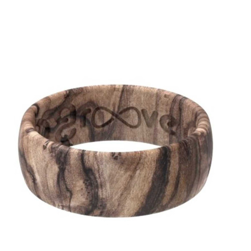 GROOVE LIFE GROOVE LIFE NOMAD RING SIZE:11 BURLED WALNUT SILICONE GROOVE-R8-006-11
