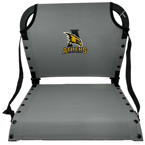 MILLENIUM Millennium Stadium Seat Athens High School Golden Eagles - Grey MILLEN-SS-100-GYEAGLEHEAD