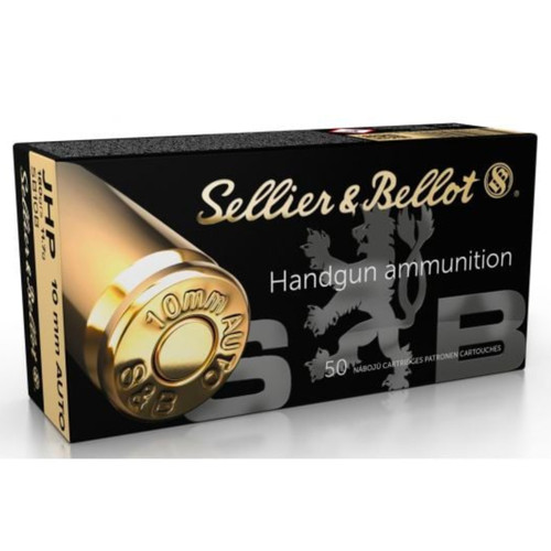 SELLIER AND BELLOT 10MM 180GR JHP 50RDS