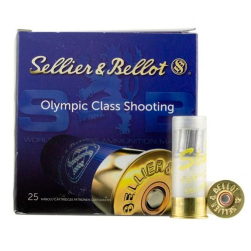 SELLIER AND BELLOT OLYMPIC CLASS SHOOTING 12GA 2.75IN 1OZ SLUG 25RDS