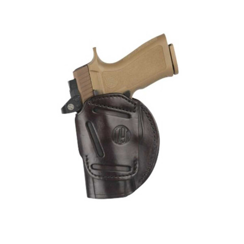 1791 GUNLEATHER 1791GL 4 WAY BELT HOLSTER IWB/OWB SIZE:6/MULTI-FIT AMBI SIGNATURE BROWN LEATHER 1791GL-4WH-6-SBR-R
