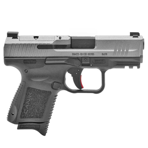 CANIK Canik TP9 Elite SC 9mm Luger 12rd (1) & 15rd (1) Magazines 3.5" Barrel Tungsten - HG5610T-N CANIK-HG5610T-N