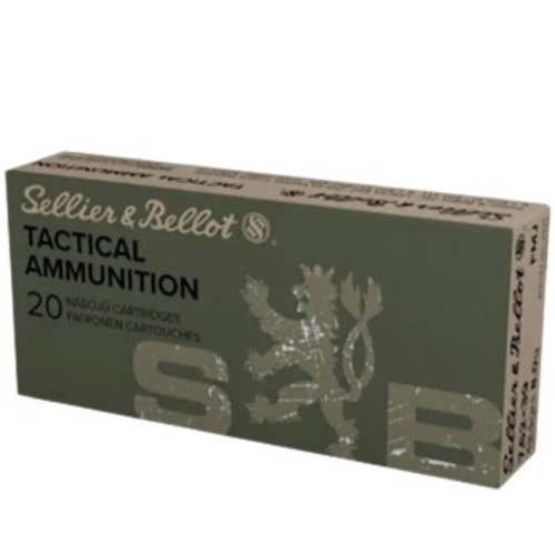 SELLIER AND BELLOT TARGET AND RANGE 7.62X39MM 124GR FMJ 20RD