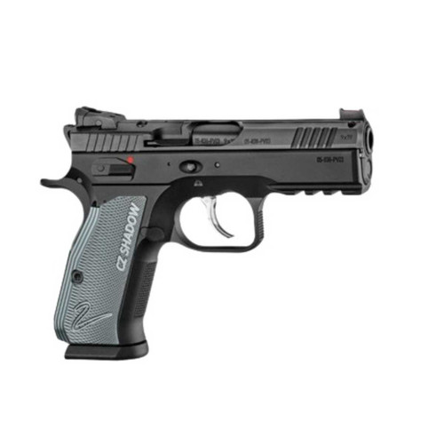 CZ CZ 75 Shadow 2 Compact Optic Ready Handgun 9mm Luger 15rd Magazines(2) 4" Barrel - 91252 CZ-91252
