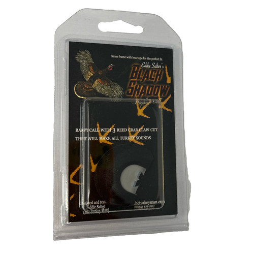 ED SALT BLACK SHADOW DIAPHRAGM CALL 3 REED BLACK CRAB CLAW CUT