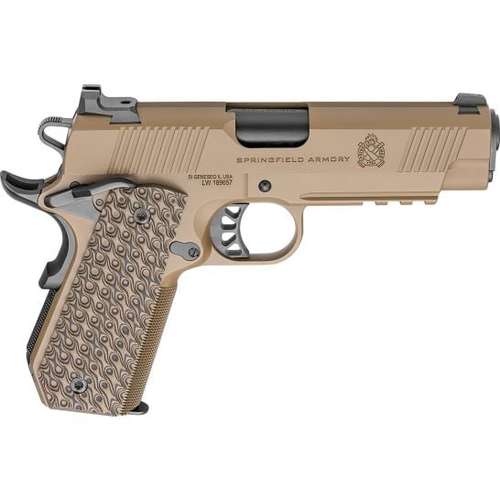 SPRINGFIELD 1911 TRP 45AUTO PISTOL SEMI-AUTO 4.25IN COYOTE BROWN 3-7RD MAGS SPRINGFIELD 1911 TRP 45AUTO PISTOL SEMI-AUTO 4.25IN COYOTE BROWN 3-7RD MAGS