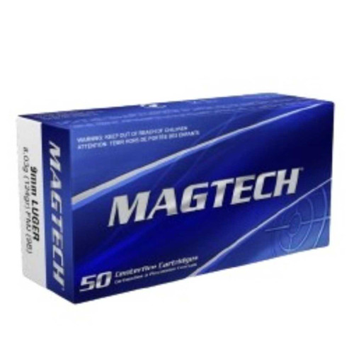 MAGTECH MAGTECH 9B 9MM 124GR FMJ 50RD MAGTCH-9B