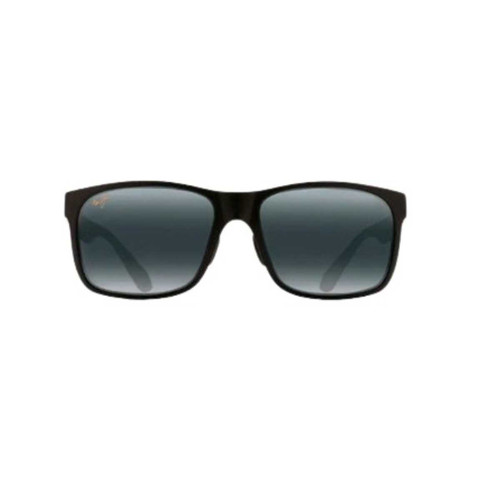 MAUI JIM MAUI JIM RED SANDS MATTE BLACK-NEUTRAL GREY POLARIZED MAUI-432-2M