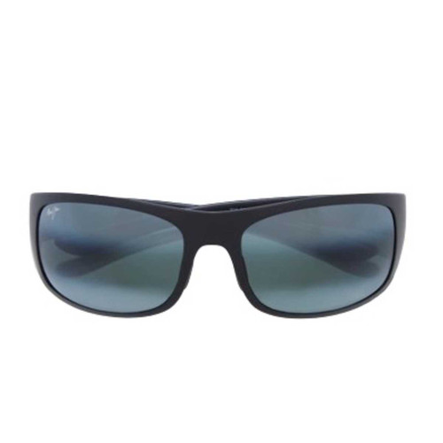 MAUI JIM MAUI JIM BIG WAVE MATTE BLACK-NEUTRAL GREY POLARIZED MAUI-440-2M