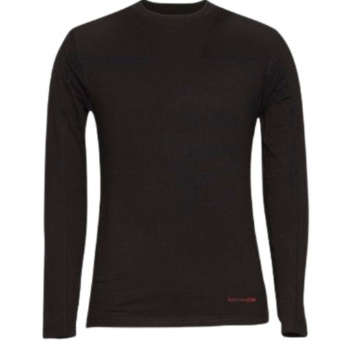 TERRAMAR ECOLATOR UNDERGARMENT CREW SHIRT (LS) XXL BLACK