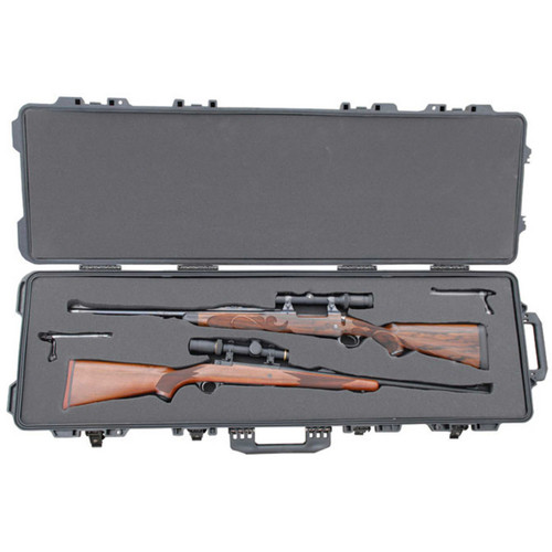 BOYT BOYT HARNESS H51 DOUBLE LONG GUN CASE 53.5IN BLACK BOYT-40062