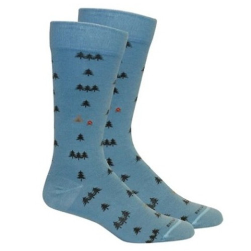 WILSON BROWN GET LOST SOCKS 8.5-12 BLUESTONE