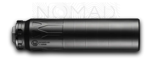 DEAD AIR Dead Air Nomad 30 30 Cal Suppressor Black w/ 5/8x24 DT Hub Mount - DANOMAD30 DAIR-DANOMAD30