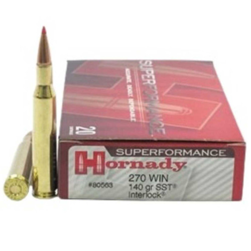 HORNADY HORNADY SUPERFORMANCE 270WIN 140GR SST 20RDS HORN-80563