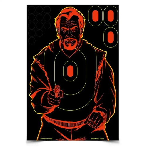 GSM - BIRCHWOOD CASEY Birchwood Casey 12"x18" Shoot-N-C Bad Guy Target (BC-34645) BIRCH-BC-34645