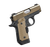 KIMBER Kimber Micro Desert Tan LG NS .380 ACP 2.75" 6/7rds, Black - 3300209 KIMBER-3300209