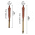 ALLEN BAK TRAK LEATHER SLING HORNS