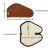 SUEDE HANDGUN CASE 11IN