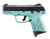 RUGER Ruger SECURITY-9 9mm Pistol 3.42" Barrel Black/Turquoise - 3837 RUGER-3837