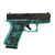 GLOCK 43X CUSTOM 9MM PISTOL SEMI-AUTO 3.41IN TIFFANY BLUE 2-10RD MAGS