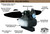 LUCKY DUCK Lucky Duck Decoys Bluebill Floater Decoy LUCKY-21-10121-6