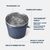 YETI RAMBLER BEVERAGE BUCKET WITH LID RAMBLER BEVERAGE BUCKET