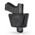 1791 GUNLEATHER 1791GL UNIVERSAL BELT HOLSTER IWB/OWB SMALL/MULTI-FIT AMBI STEALTH BLACK LEATHER 1791GL-UIW-SBL-A