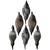 HIGDON Higdon Battleship Super Magnum Pintail Foam-Filled Drake Decoy 6-Pack HIGDON-16544