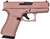 GLOCK Glock 43X 9mm Pistol, 3.41" Barrel, Fixed Sights, Rose Gold - UX4350204 GLOCK-UX4350204RGPCT