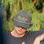 DIVE BOMB INDUSTRIES SCRIPT TEXT PARACHUTE ROPE HAT SCRIPT TEXT PARACHUTE ROPE HAT