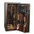BROWNING Browning RW33 Rawhide 33-Gun Safe - Saddle Brown BROWN-RW33-MTL-AB-E-C