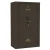 BROWNING Browning Rawhide Tall 49-Gun Safe - Raw Metal Finish - RW49T BROWN-RW49T-MTL-AB-E-C