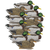HIGDON Higdon Legacy Magnum Mallard Foam Filled Flocked Heads 12-Pack Duck Decoy HIGDON-17008
