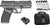 SPRINGFIELD ARMORY Springfield Armory HELLCAT Pro Compact OSP 9mm Pistol (3)15rd/(2)17rd Mags Pistol, Black SPRING-HCP9379BOSP-GU25