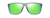 MAUI JIM MAUI JIM LEHOPULU MATTE TRANS GREY W/ GREEN MIRROR MAUI-GM598-14