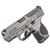 SMITH AND WESSON S&W M&P 9 M2.0 Metal Compact OR Handgun 9mm Luger 15rd Magazine(2) 3.6" Barrel Tungsten Gray Cerakote No Thumb Safety - 14102 SNW-14102
