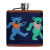 DANCING BEARS FLASK