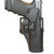 BLACKHAWK BLACKHAWK SERPA CQC OWB SIZE:13 Glock 20/21/37, S&W M&P 9/40/45 RIGHT HAND BLACK POLYMER BLKHWK-410513BK-R