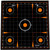 ALLEN Allen EZ Aim Adhesive Splash Reactive Paper Shooting Targets, Sight-In Grid, 12" Square, 5-Pack, Black/Orange ALLEN-15314