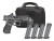 SPRINGFIELD ECHELON 9MM SEMI-AUTO 4IN VIRIDIAN OPTICS BLACK 1-15RD 1-18RD MAG