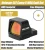 HOLOSUN Holosun 407COMP Open Pistol Sight - Gold 6 MOA Dot HOLO-HS407COMP-GD-6