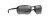 MAUI JIM GREY HOOKIPA ULTRA G SHINY BLACK