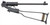 Chiappa Little Badger Rifle 22 WMR 16.5" 1/2x28 Threaded Barrel Black with Backpack