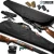 SAVIOUR Savior Equipment Scout 46in Hunting Single Rifle Gun Case - Black SAVIR-BUK5-HT46-SG-BK