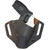 VERSACARRY VERSACARRY REV201 BELT HOLSTER OWB RH FOR S&W J-FRAME/RUGGER LCR PISTOL BROWN/BLACK VERSA-REV201