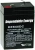 GSM - AMERICAN HUNTER American Hunter HR Rechargeable Battery 6 Volt 4.5 AMP AMHUNT-DE-30052
