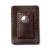 Orvis Bison Buffalo-Nickel Brown Leather Money Clip