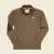 Decoy Apparel Co Men's Tryon Quilted Henley Quarter Zip Pullover
