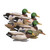 HIGDON Higdon Battleship Super Magnum Foam-Filled Mallard Floater Decoys 6-Pack HIGDON-16023