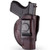 1791 GUNLEATHER 1791GL 4 WAY HOLSTER IWB/OWB SIZE:1/MULTI-FIT RH SIGNATURE BROWN LEATHER 1791GL-4WH-1-SBR-R